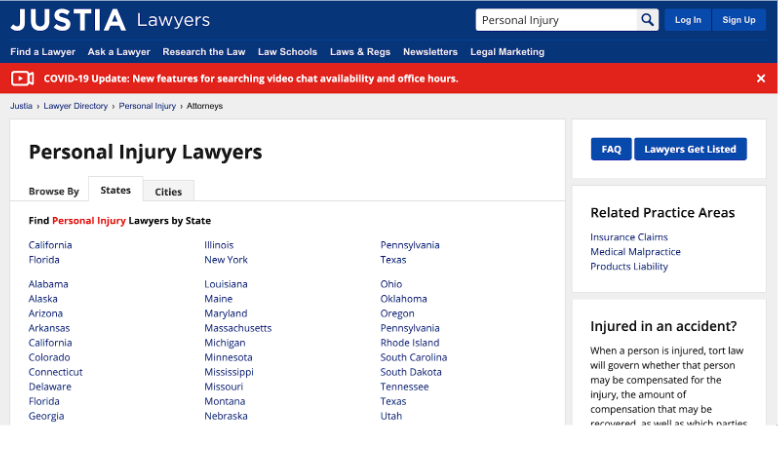 Justia Lawyers